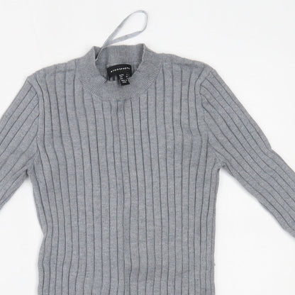 Primark Womens Grey   Basic Blouse Size 8