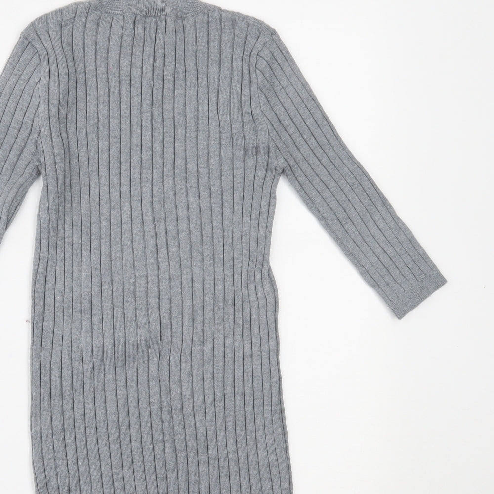 Primark Womens Grey   Basic Blouse Size 8