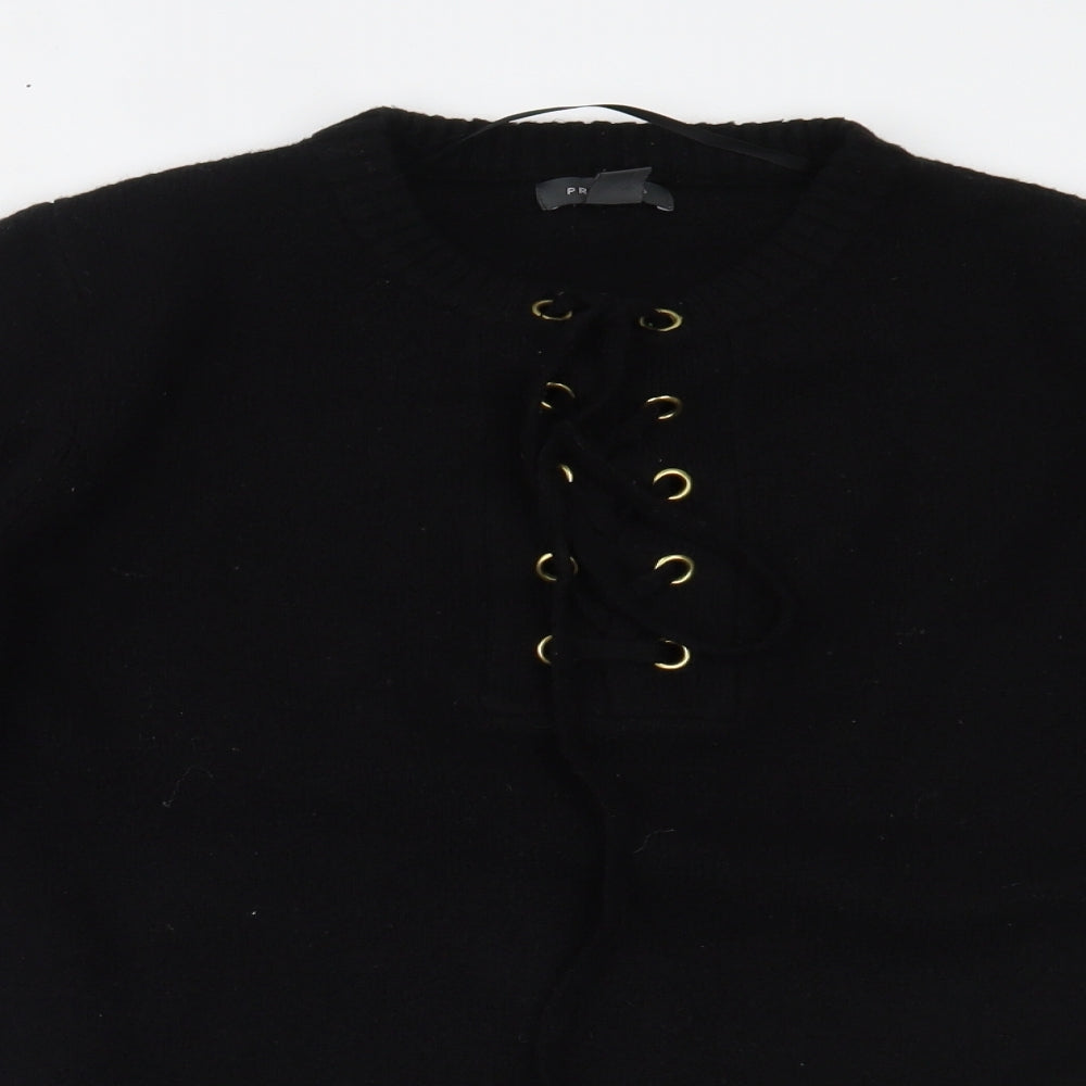 Primark Womens Black   Pullover Jumper Size S