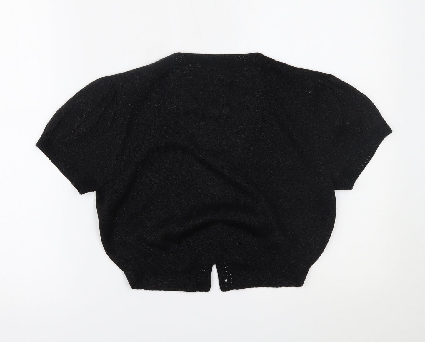 Womens UK Size 14 New Look Black Cardigan Jumper