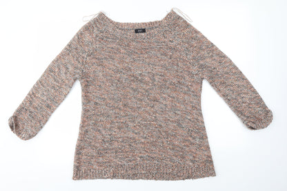 F&F Womens Gold   Pullover Jumper Size 12