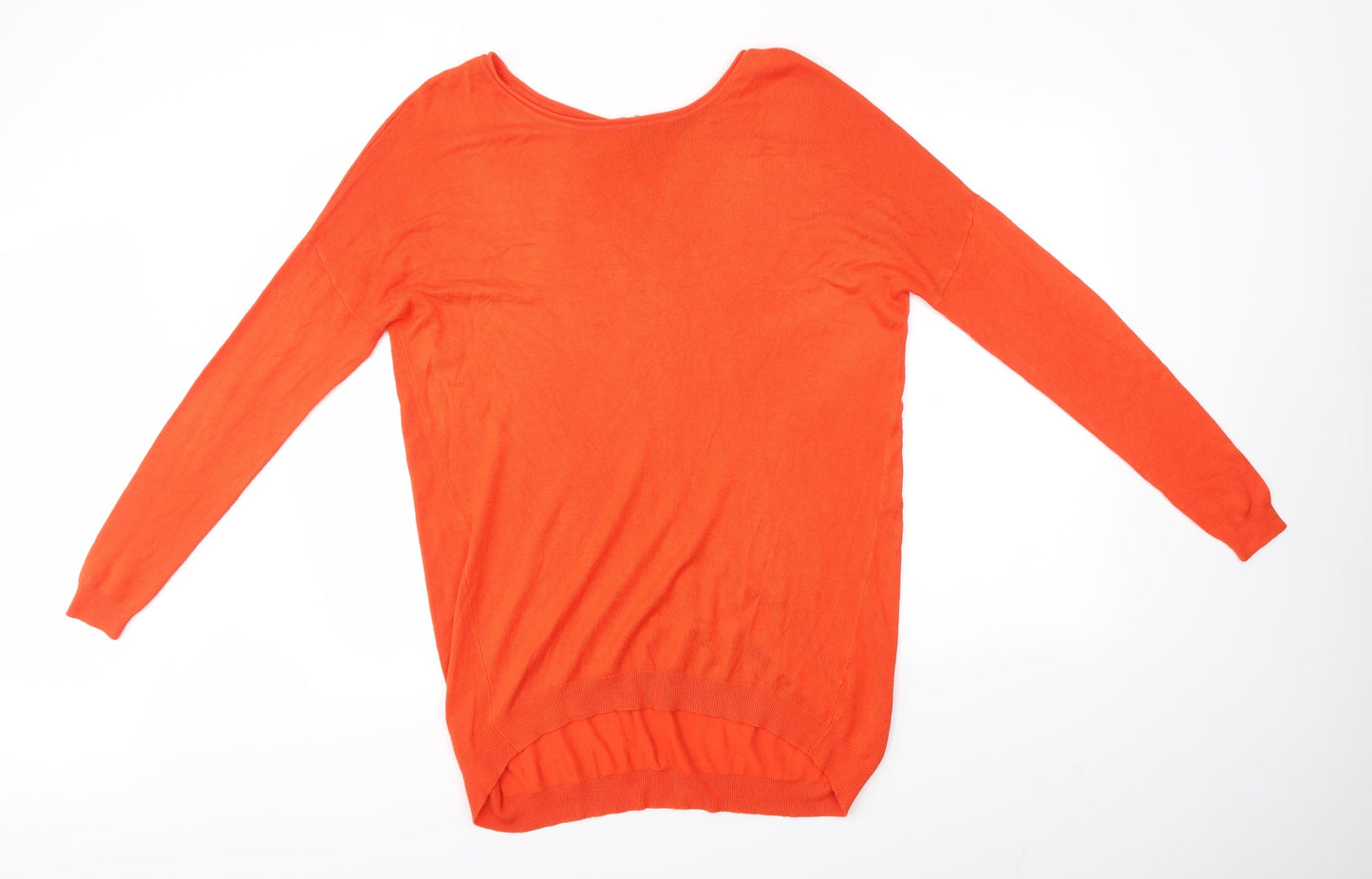 Primark Womens Orange   Pullover Jumper Size S