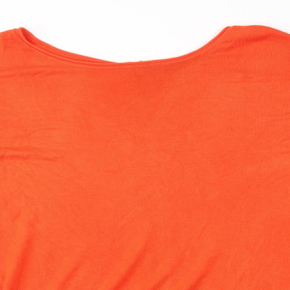 Primark Womens Orange   Pullover Jumper Size S