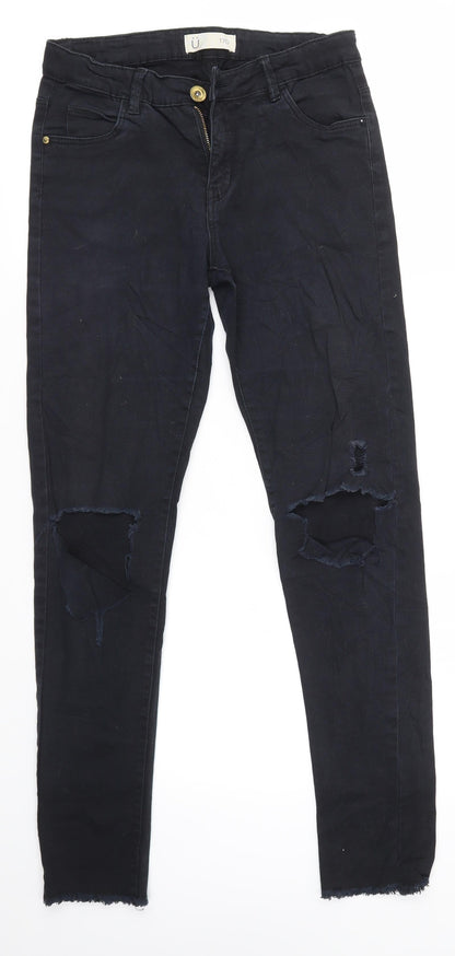 UMLAUT Womens Black   Skinny Jeans Size 28 in L28 in
