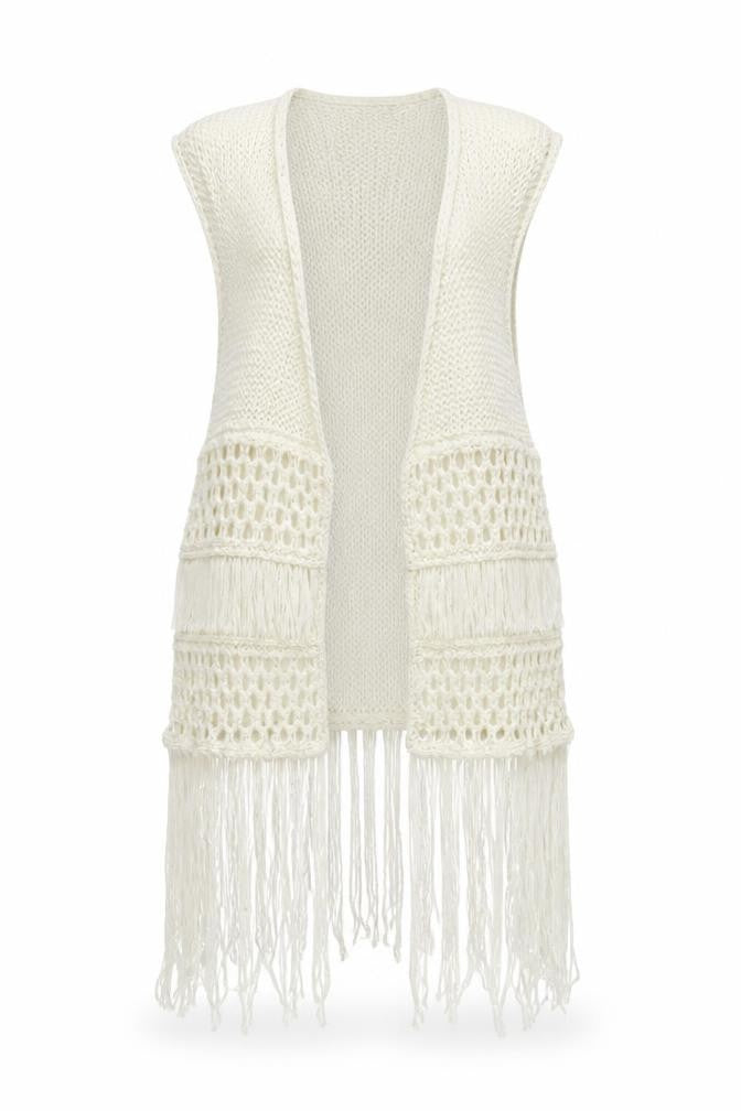 Womens UK Size M Primark Ivory Cardigan Jumper