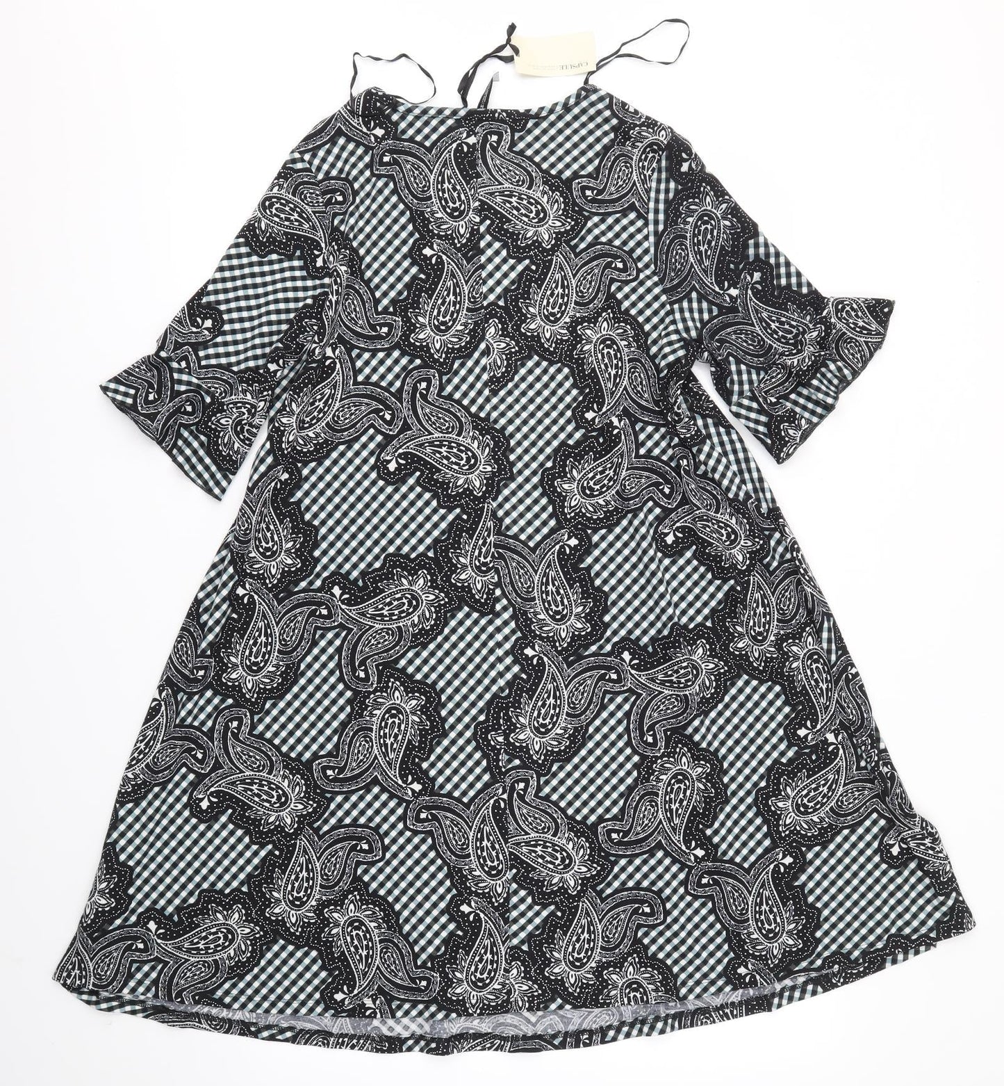 CAPSULE Womens Multicoloured Paisley  A-Line  Size 12