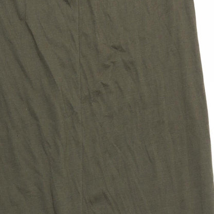 Anthology Womens Green   A-Line Skirt Size 12