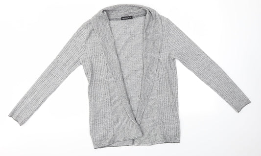 Primark Womens Grey   Cardigan Jumper Size S