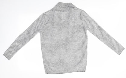 Primark Womens Grey   Cardigan Jumper Size S