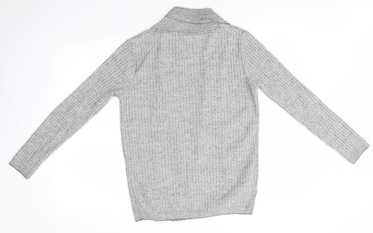 Primark Womens Grey   Cardigan Jumper Size S