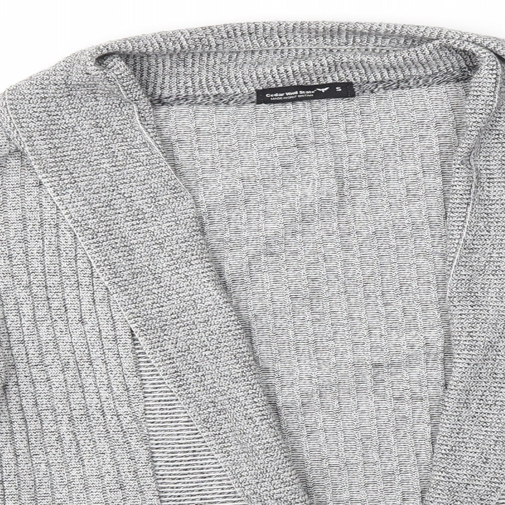 Primark Womens Grey   Cardigan Jumper Size S