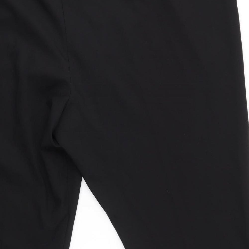 JD WILLIAMS AND CO Womens Black   Dress Pants Trousers Size 4XL L29 in
