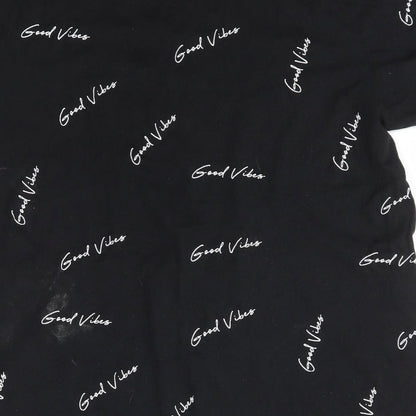 Primark Womens Black   Basic T-Shirt Size S