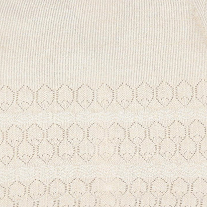 Classics by Berkertex Womens Gold Geometric  Cardigan Jumper Size 14  - Subtle glitter effect
