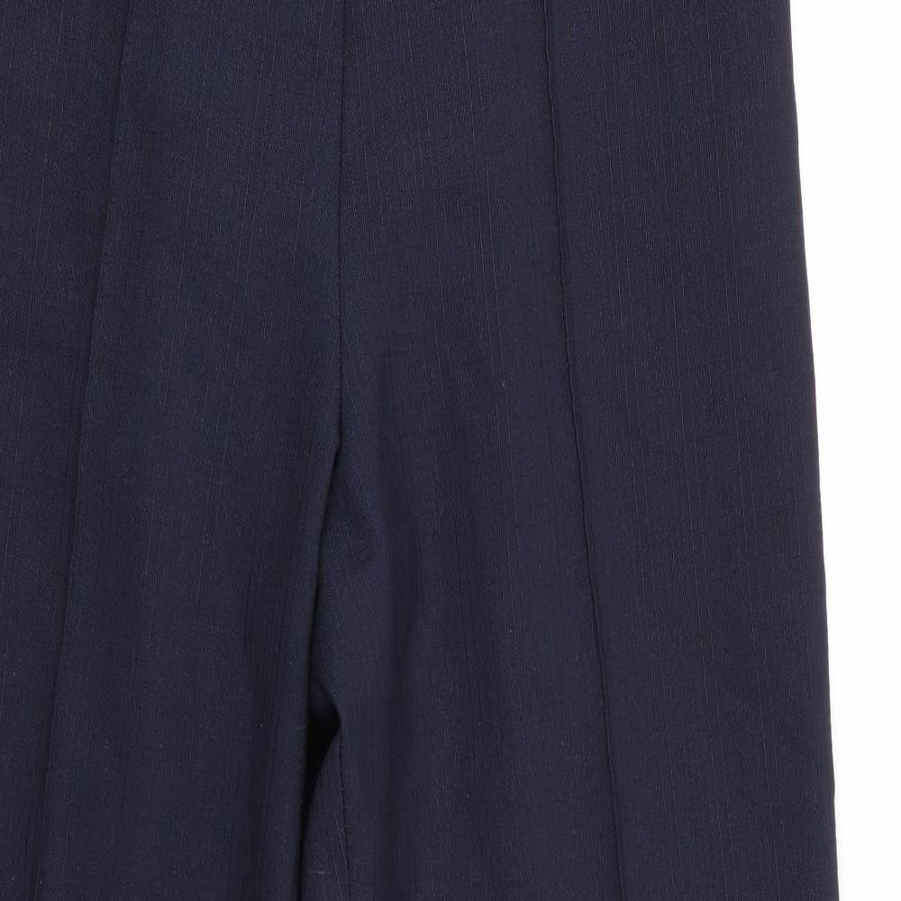Womens UK Size 12 Marks and Spencer Regular Fit  Blue Trousers
