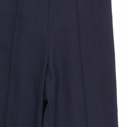 Womens UK Size 12 Marks and Spencer Regular Fit  Blue Trousers