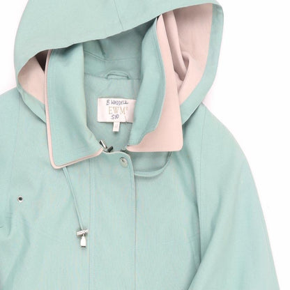 Womens UK Size 12 EWM Green Parka Coat
