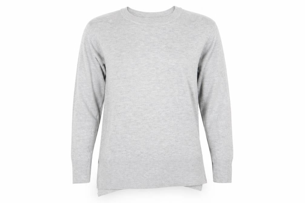 Womens UK Size 4 H&M Grey Pullover Jumper