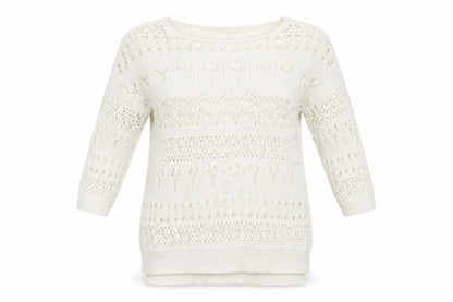 Womens UK Size S NEXT Ivory Pullover Jumper
