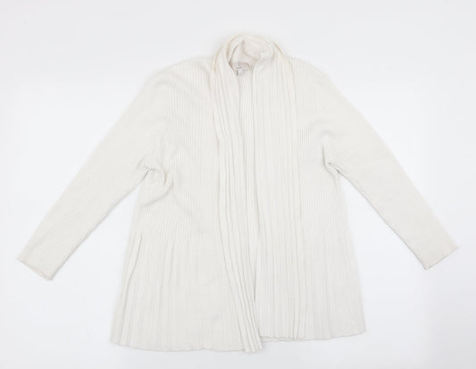 CC Womens Ivory   Cardigan Jumper Size M