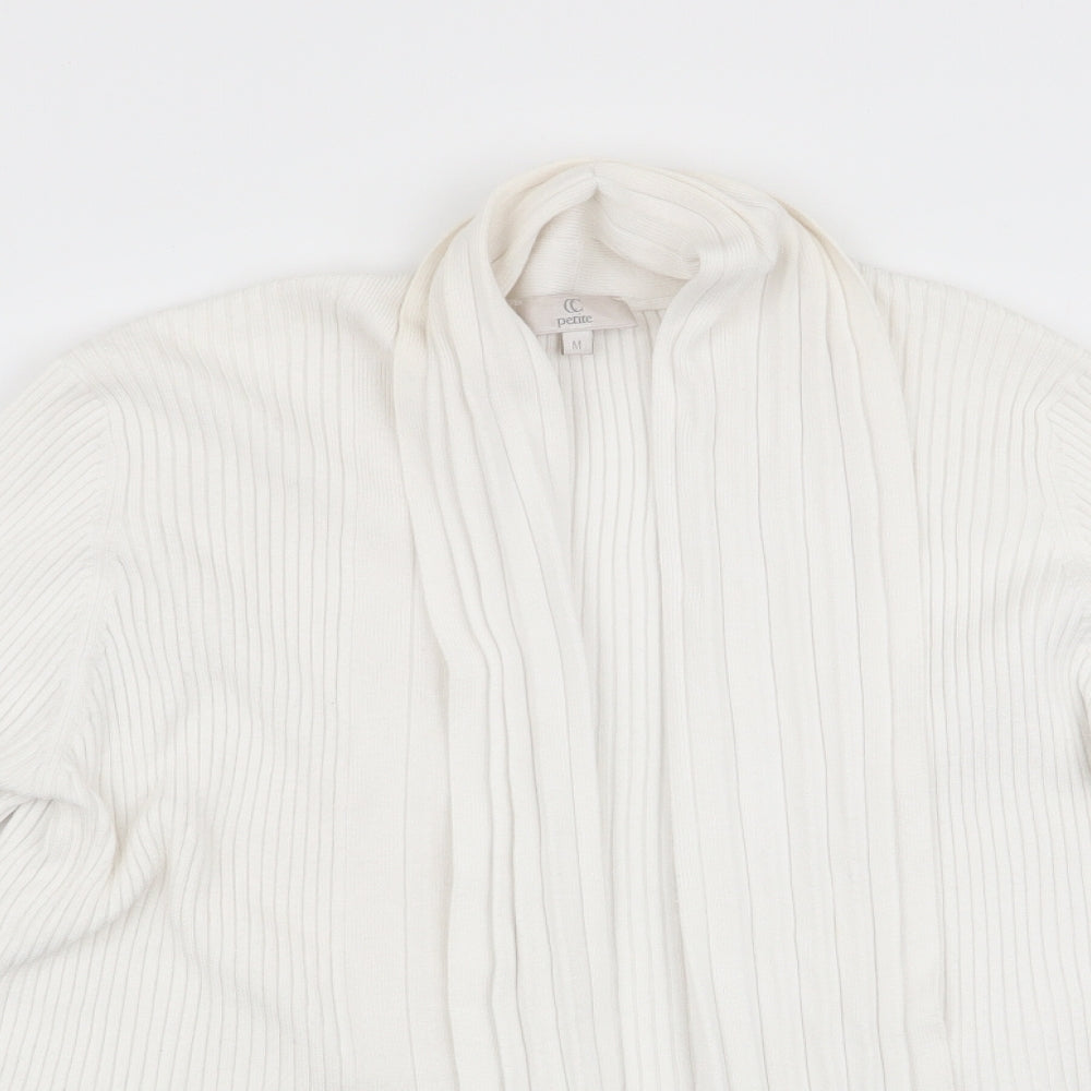 Womens UK Size M CC Ivory Cardigan Jumper