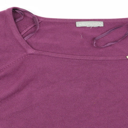 Womens UK Size 14 Per Una Purple Pullover Jumper