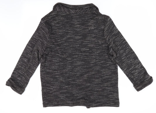 New Look  Womens Brown   Jacket Coatigan Size 16