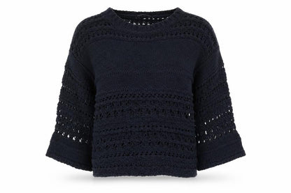 Womens UK Size M Marks and Spencer Blue Pullover Jumper