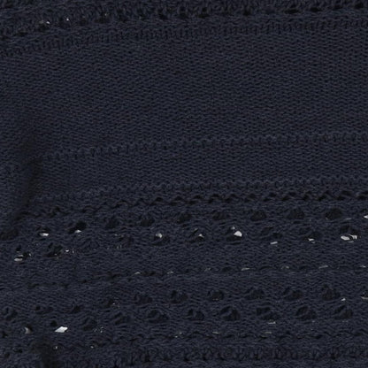 Womens UK Size M Marks and Spencer Blue Pullover Jumper