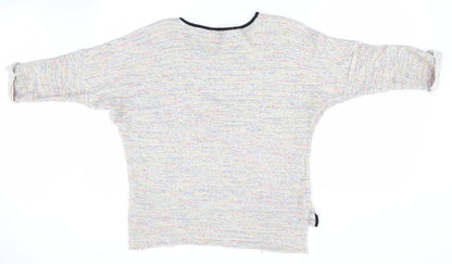 Womens UK Size 8 Topshop Multicoloured Pullover Jumper