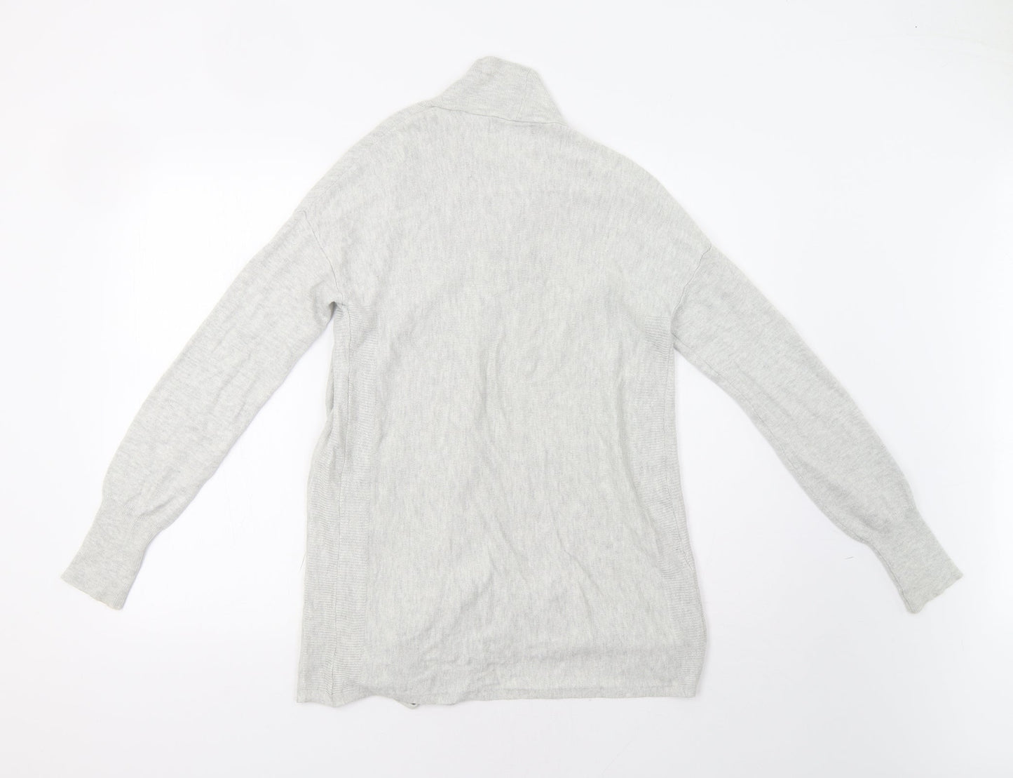 Womens UK Size M Amaryllis Grey Cardigan Jumper
