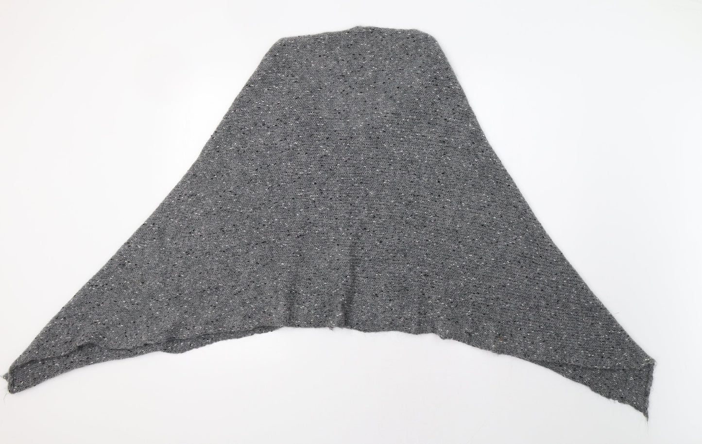 Maria Bellentani Womens Grey   Overcoat Poncho One Size