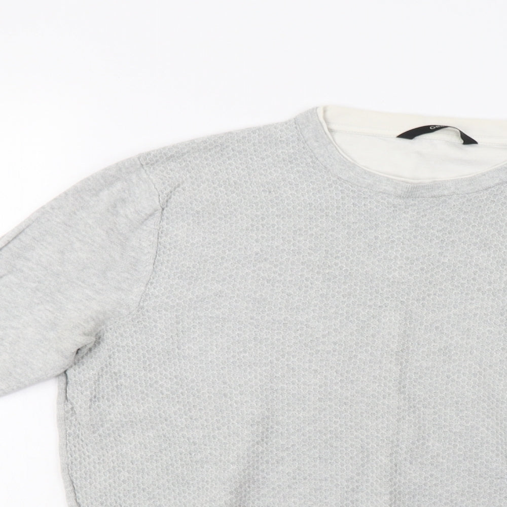 George Mens Grey   Pullover Jumper Size S