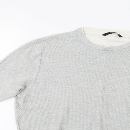 George Mens Grey   Pullover Jumper Size S