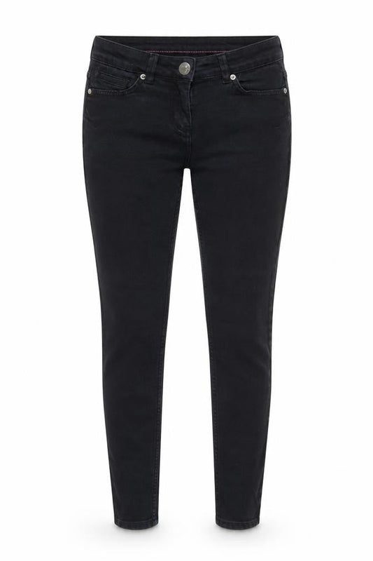 Front view of South women’s blue skinny jeans, size UK 8, 30-inch leg