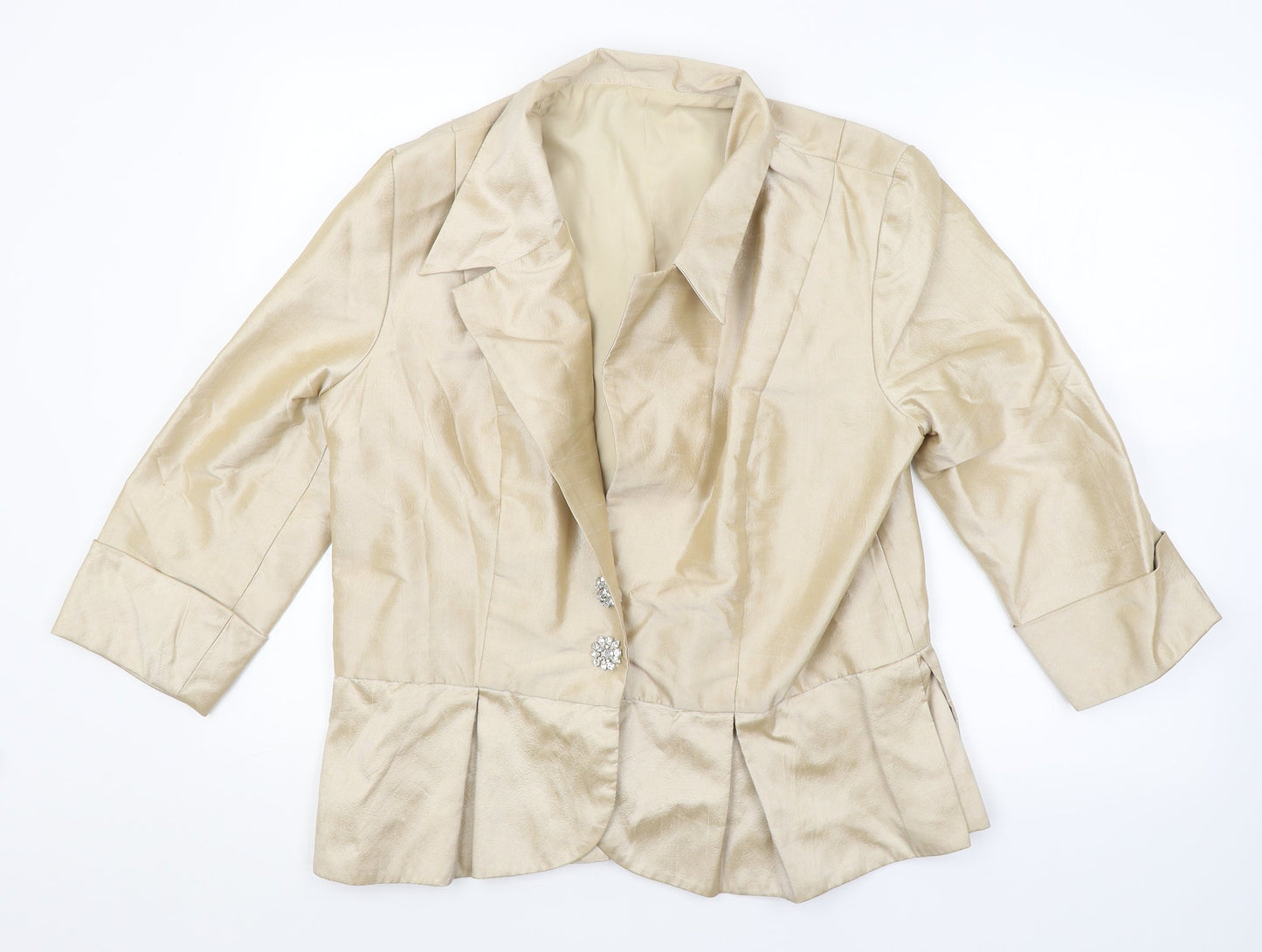 Preworn Womens Gold   Jacket