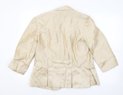 Preworn Womens Gold   Jacket