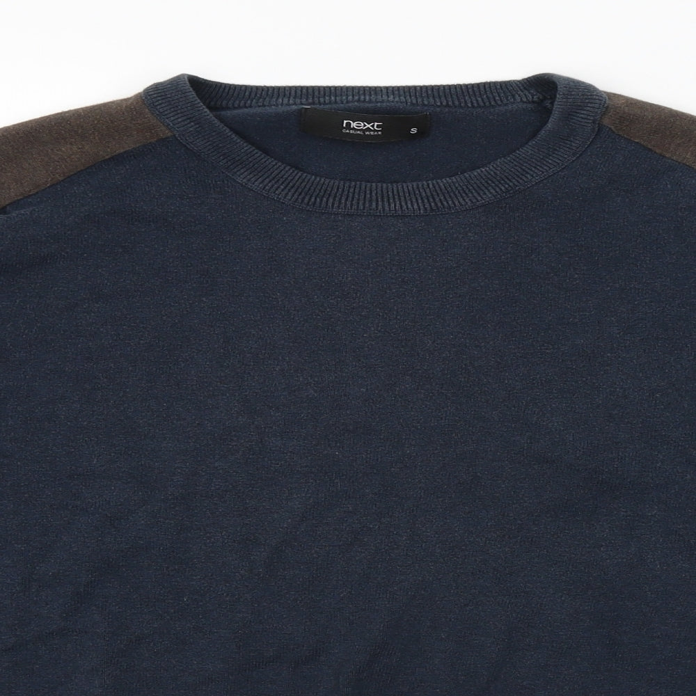 NEXT Mens Blue   Pullover Jumper Size S