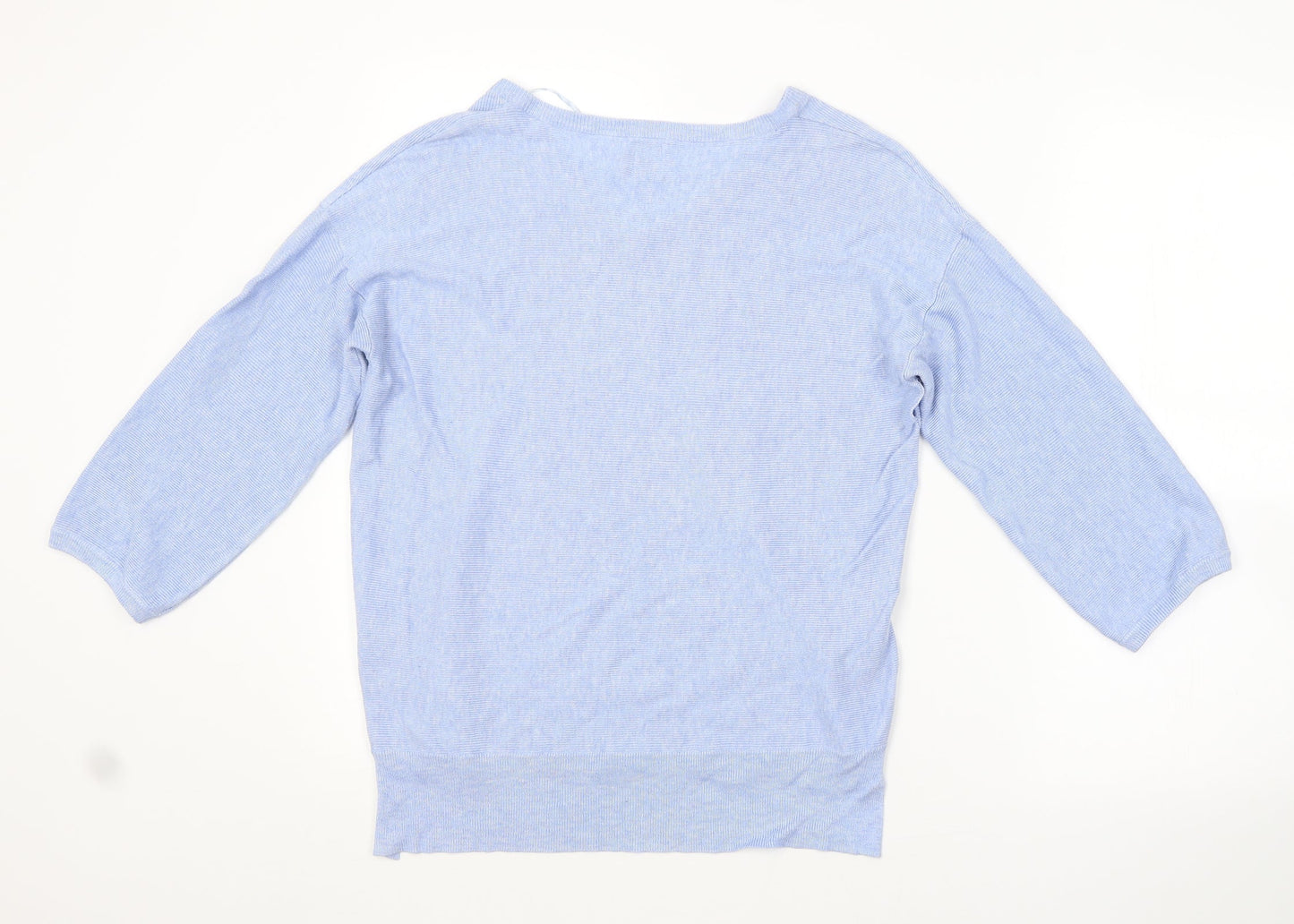 Womens UK Size M Saint Tropez Clothing Blue Pullover Jumper