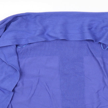 Womens UK Size M Bonmarché Blue Cardigan Jumper