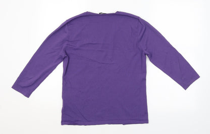 Gerry Weber Womens Purple   Pullover Jumper Size 14