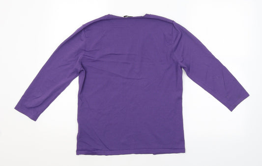 Gerry Weber Womens Purple   Pullover Jumper Size 14