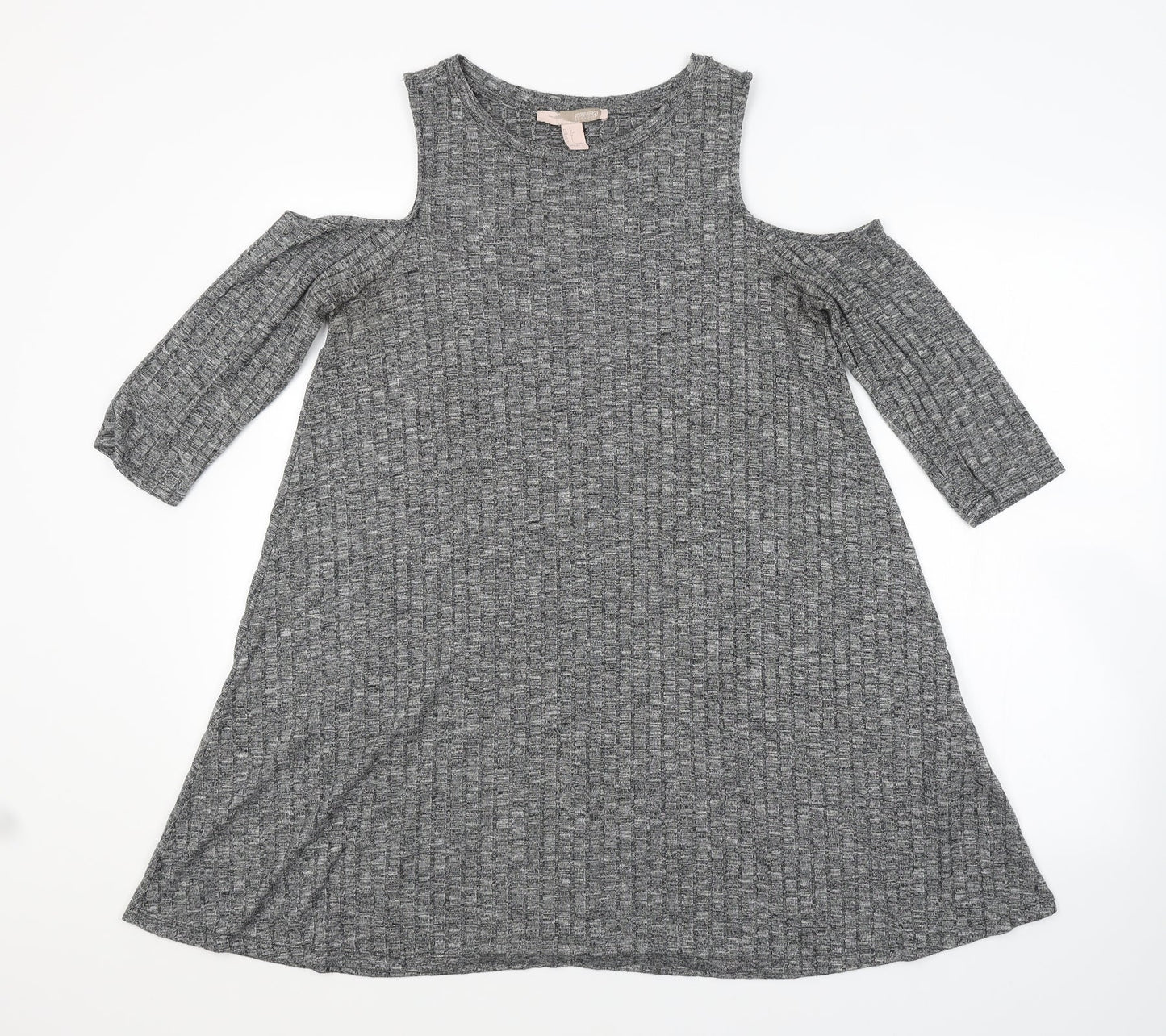 FOREVER 21 Womens Grey   A-Line  Size L