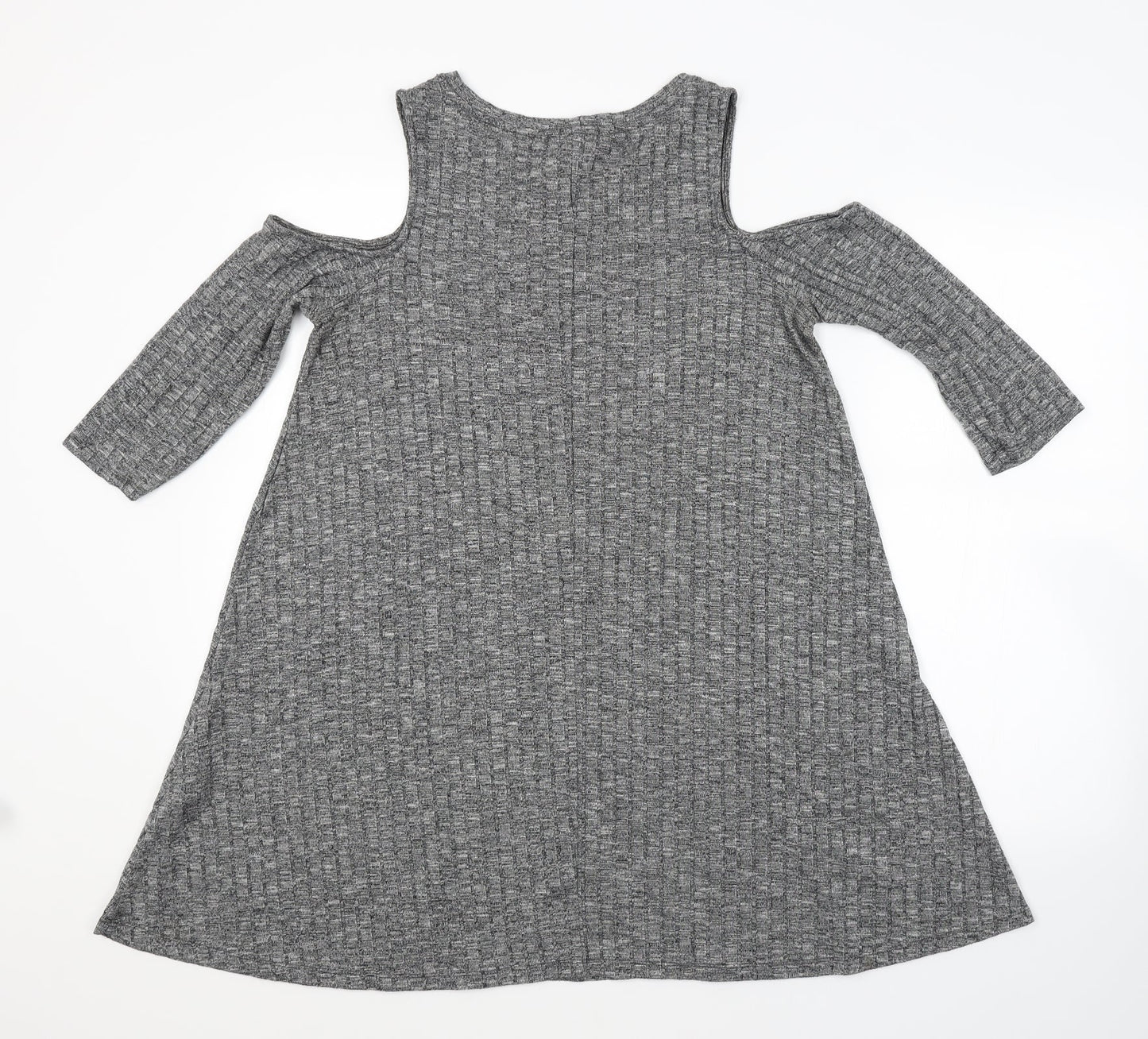 FOREVER 21 Womens Grey   A-Line  Size L