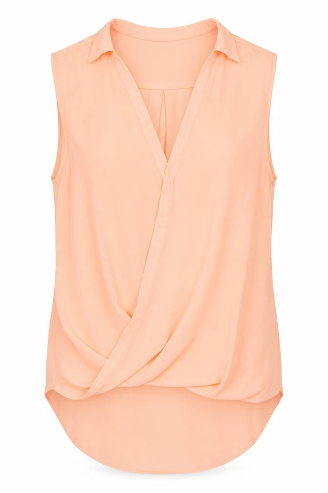 Womens UK Size 6 River Island Pink Basic Blouse