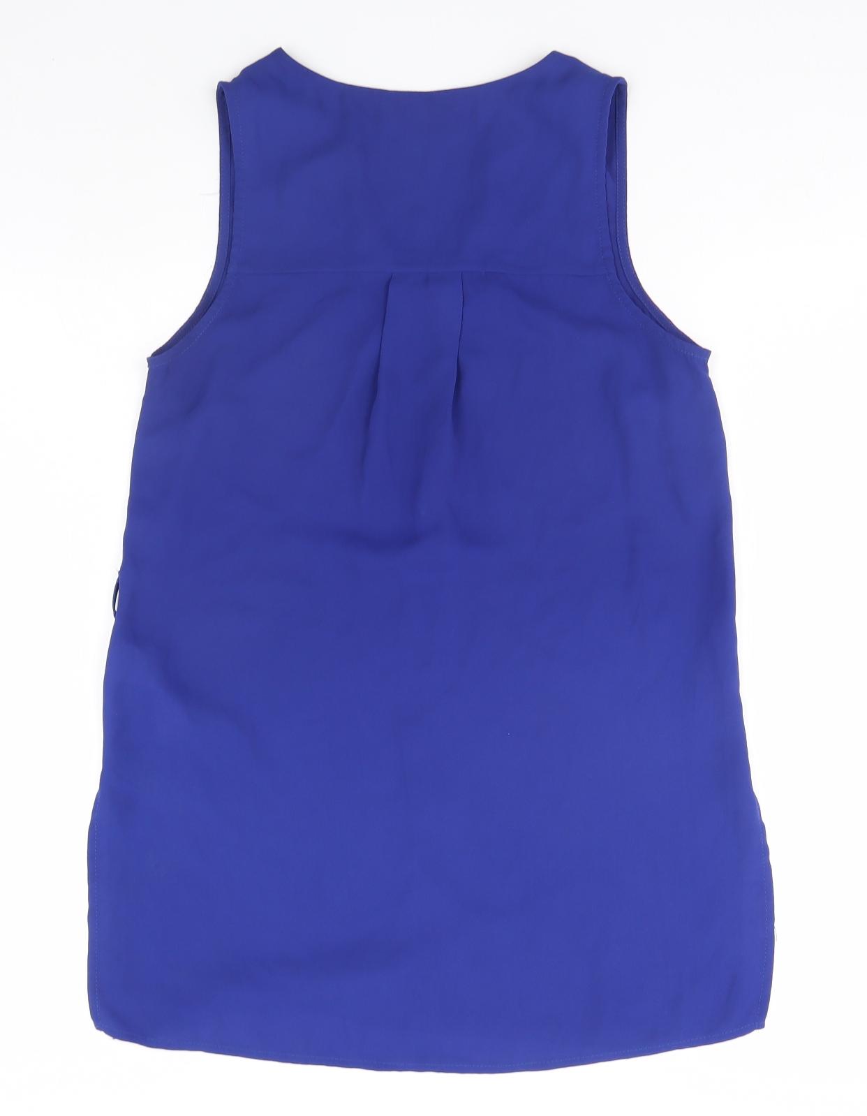 New Look Womens Blue   Basic Tank Size 8