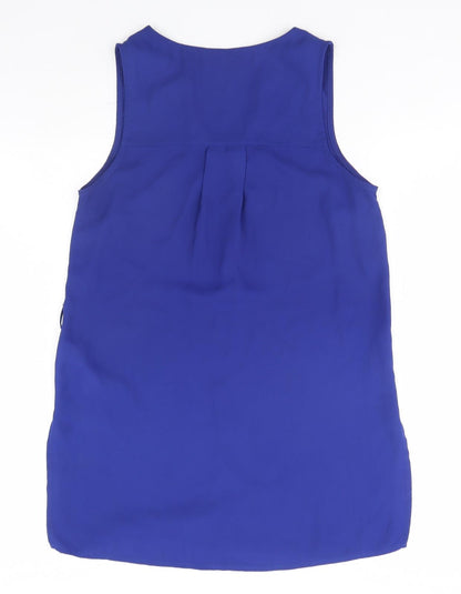 New Look Womens Blue   Basic Tank Size 8