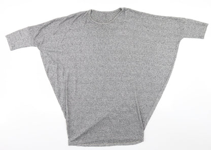 Womens UK Size  Preworn Grey Basic Blouse