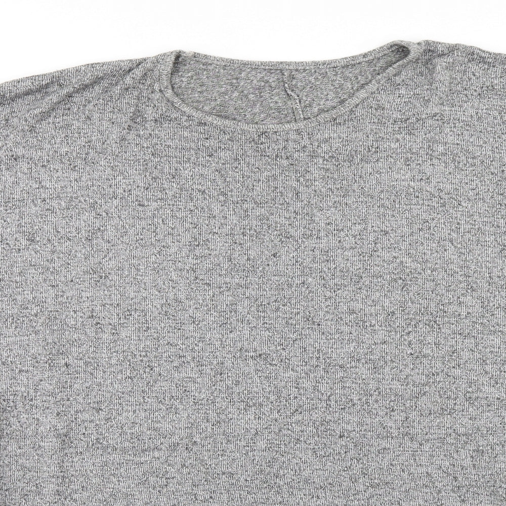 Womens UK Size  Preworn Grey Basic Blouse