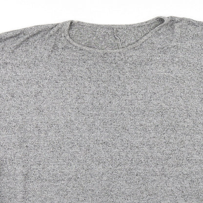 Womens UK Size  Preworn Grey Basic Blouse